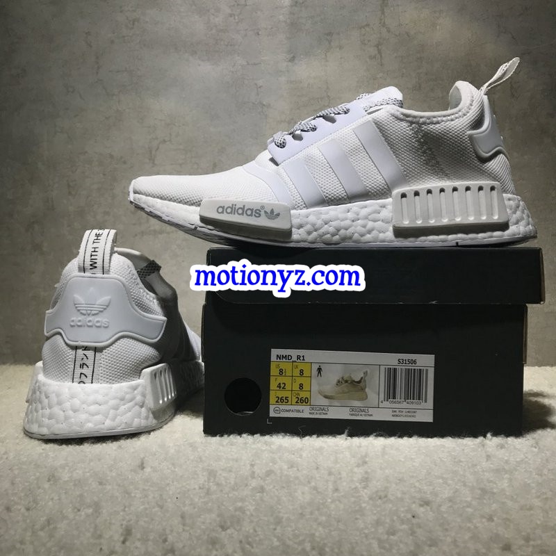 Real Boost Adidas NMD R1 3M Reflective White